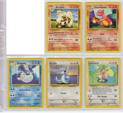 1999 Pokemon Cards Complete Base Unlimited Common & Uncommon Card Set NM - Image 1
