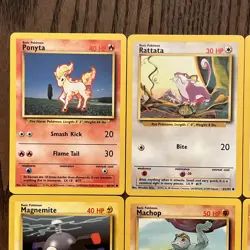 Pokemon Base Set Lot Of 12 Cards (1999) NM - Image 2