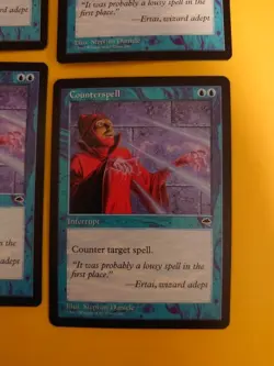 Counterspell plaset Interrupt Tempest. Old Vintage. Magic the Gathering 4 Card - Image 2