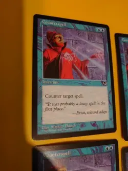 Counterspell plaset Interrupt Tempest. Old Vintage. Magic the Gathering 4 Card - Image 5