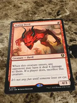 Vexing Devil Innistrad Remastered MTG Magic the Gathering - Image 1