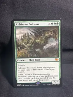 MTG Cultivator Colossus Innistrad: Crimson Vow 195/277 Regular Mythic - Image 1