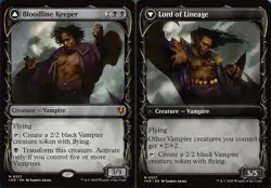 x1 Bloodline Keeper // Lord of Lineage - Showcase M MTG Innistrad Remastered M/N - Image 1