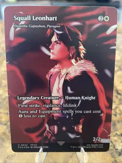 Squall Leonhart - Danitha Capashen, Paragon Final Fantasy: Through the Ages Foil - Image 1