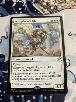 Exemplar of Light - FDN 0011 NM - MTG Magic - Image 1