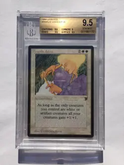 BGS 9.5 | Angelic Voices | MtG Legends | Gem Mint [9.5, 9, 9.5, 9.5] - Image 1