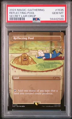 2024 MTG SECRET LAIR DROP #1535 REFLECTING POOL PSA 10 - Image 1