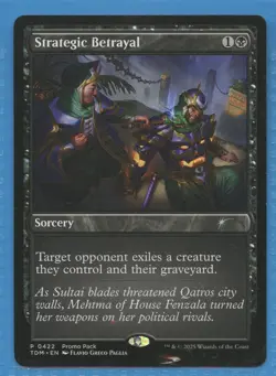 MTG: PROMO PACK: Tarkir: Dragonstorm: Strategic Betrayal - Image 1
