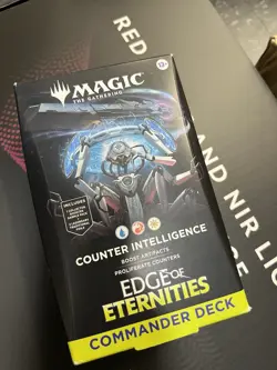 Magic The Gathering Edge of Eternities "COUNTER INTELLIGENCE" Commander Deck NEW - Image 2