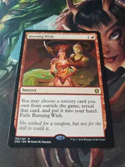 MTG Burning Wish - Conspiracy: Take the Crown Magic The Gathering - Image 2