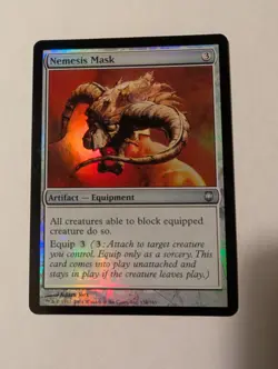 Nemesis Mask *Foil* - NM - Darksteel - MTG - Image 1