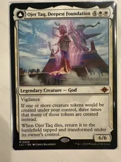 MTG: Ojer Taq, Deepest Foundation /Temple of Civilization- NM - Image 1