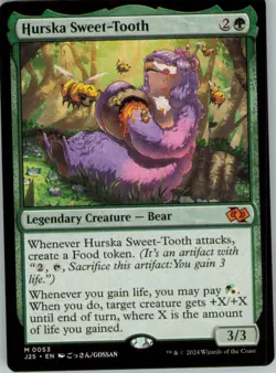 Hurska Sweet-Tooth (Anime) M Foundations Jumpstart 53 NM - Image 1