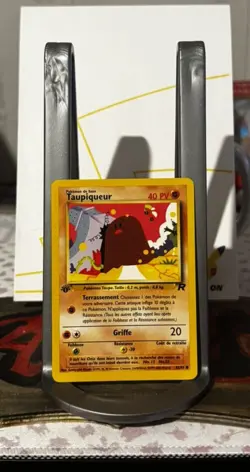 Diglett Taupiqueur 52/82 1st Edition FRENCH Team Rocket Pokemon TCG Near Mint - Image 1
