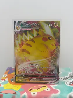 Pokemon SWSH Black Star Promo Pikachu VMAX SWSH286 NM - Image 1