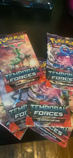 Pokemon 9 pack lot of Temporal Forces & paradox rift - Image 1