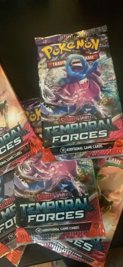 Pokemon 9 pack lot of Temporal Forces & paradox rift - Image 2