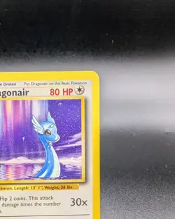 Dragonair 18/102 - Base Set Regular - Vintage Pokemon TCG - WOTC 1999 - NM/LP - Image 3