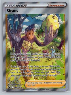 Grant Holo Ultra Rare GG62/GG70 - 2023 Pokemon Crown Zenith Galarian Gallery NM - Image 1