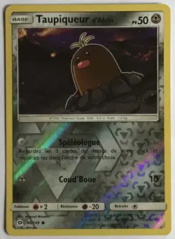 CARTE POKEMON Taupiqueur Soleil et Lune 86/149 Reverse Excel. etat, jamais jouee - Image 1