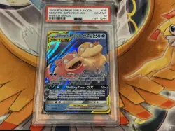 PSA 10 - SLOWPOKE & PSYDUCK GX - 35/236 - 2019 - S&M UNIFIED MINDS - POKEMON - Image 1