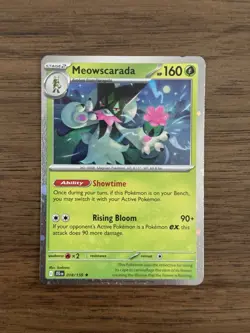 Meowscarada - (Cosmos Holo) 015/198 Pokemon NM Mega Evolution Promo - Image 1