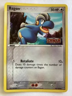 Bagon 43/108 Common HOLO EX Power Keepers 2007 Pokemon - Image 1