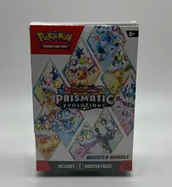 Pokemon TCG Scarlet & Violet Prismatic Evolutions Booster Bundle Factory Sealed - Image 1