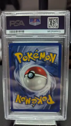 2000 POKEMON TEAM ROCKET 1ST EDITION #20 DARK BLASTOISE PSA 9 NON-HOLO - Image 2