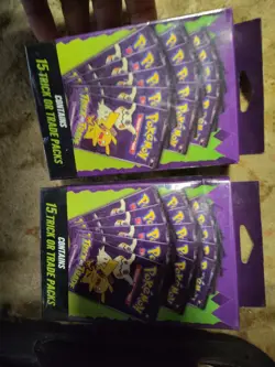 Pokemon Trick or Trade Booster Pack Set - 15 Packs - Lot Of 2 - SHIPS FAST!!! - Image 1