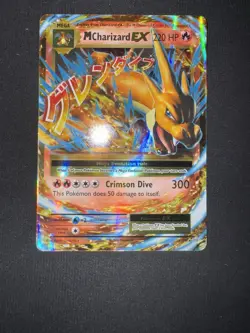 M Charizard EX 13/108 Ultra Rare 2016 Pokemon XY Evolutions Holo Ungraded - Image 1