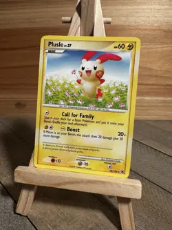 Pokemon Majestic Dawn Rare Plusle #28/100 Near Mint or Better - Image 1