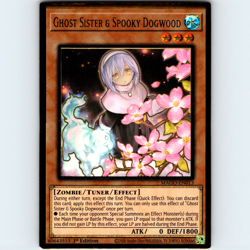 Yugioh Ghost Sister & Spooky Dogwood MAGO-EN013 1st Ed Premium Gold Rare - NM 💎 - Image 1