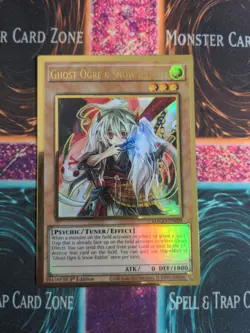 Yu-Gi-Oh! Ghost Ogre & Snow Rabbit MAGO-EN009 1st Edition Premium Gold Rare NM - Image 1