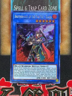 Yugioh Brotherhood Of The Fire Fist - Eland FIGA-EN014 Secret Rare 1st Ed NM - Image 1