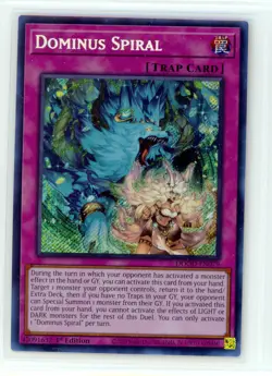 Yu-Gi-Oh! Dominus Spiral DOOD-EN079 Secret Rare - Image 1