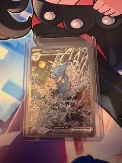 Pokemon TCG Kingdra EX 131 Scarlet & Violet Shrouded Fable Black Star Promo Card - Image 1