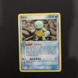 Pokemon TCG Ditto EX Delta Species Card 64/113 Regular Common NM - Image 1