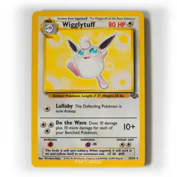 Pokemon - Wigglytuff - Non Holo - 32/64 - Jungle - Rare Card - Image 1