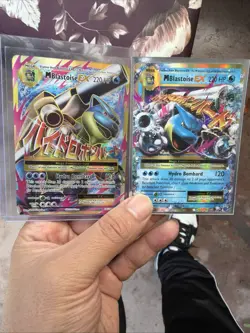 Mega Blastoise EX 102/108 2016 XY Evolutions Pokemon Card - Image 3