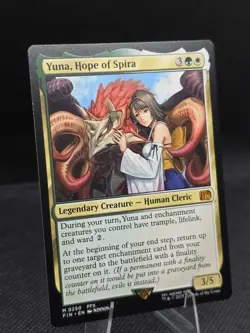 Yuna, Hope of Spira- Magic: The Gathering Final Fantasy Card 250 - Image 2