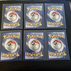 Vintage Pokemon Trainer Cards Lot Of 6 - Image 2