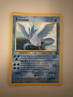 Articuno | 2/62 | Fossil | Holo | Pokemon Card | LP - Image 1