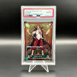 PSA 10 Shanks ST16-004 A Fist Of Divine Speed Japanese One Piece Card - Image 1