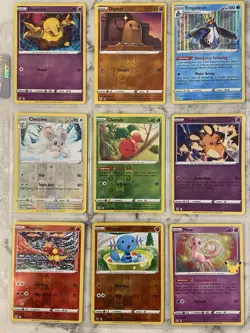 Pokemon Card Lot 121 Foil Cards - All Holos / Shiny, UNSEARCHED ESTATE SALE FIND - Image 3
