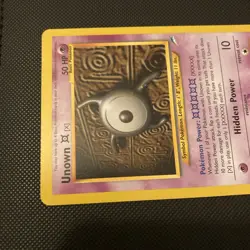 Unown [X] 30/105 Neo Destiny Unlimited Non holo Rare Pokemon card TCG - Image 5