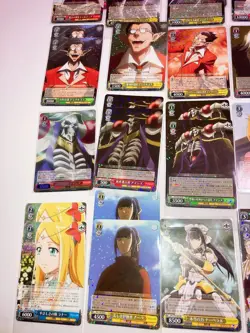 Weiss Schwarz Japanese trading card lot Overlord Deck - Image 2