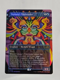 Tishana's Tidebinder (Borderless) The Lost Caverns of Ixalan Foil - Image 1