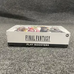 Magic The Gathering Final Fantasy Play Booster Box, Sealed Box is Worn - Image 4
