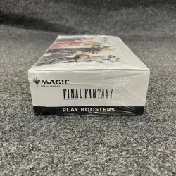 Magic The Gathering Final Fantasy Play Booster Box, Sealed Box is Worn - Image 5